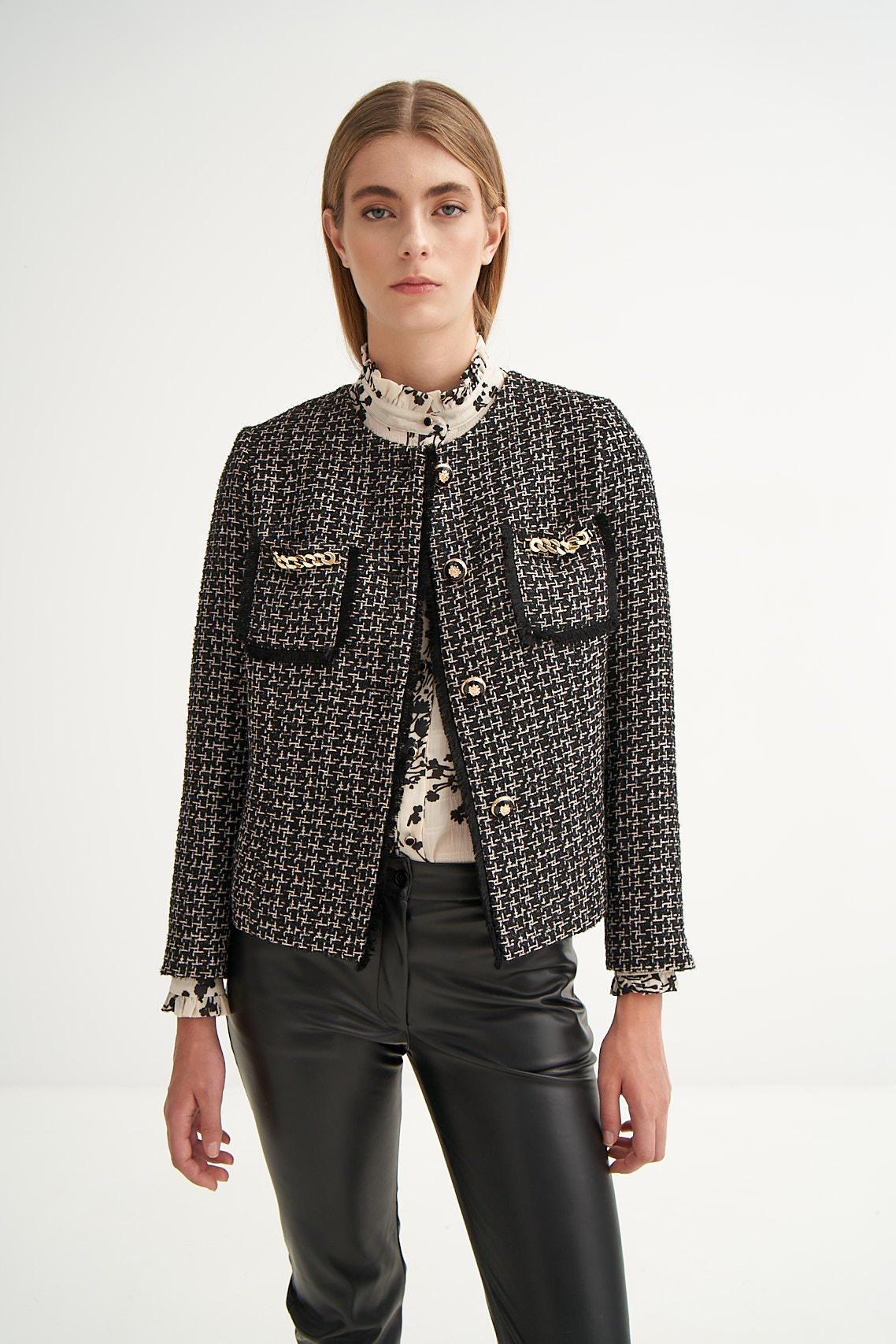 11354 Σακάκι tweed black (1)