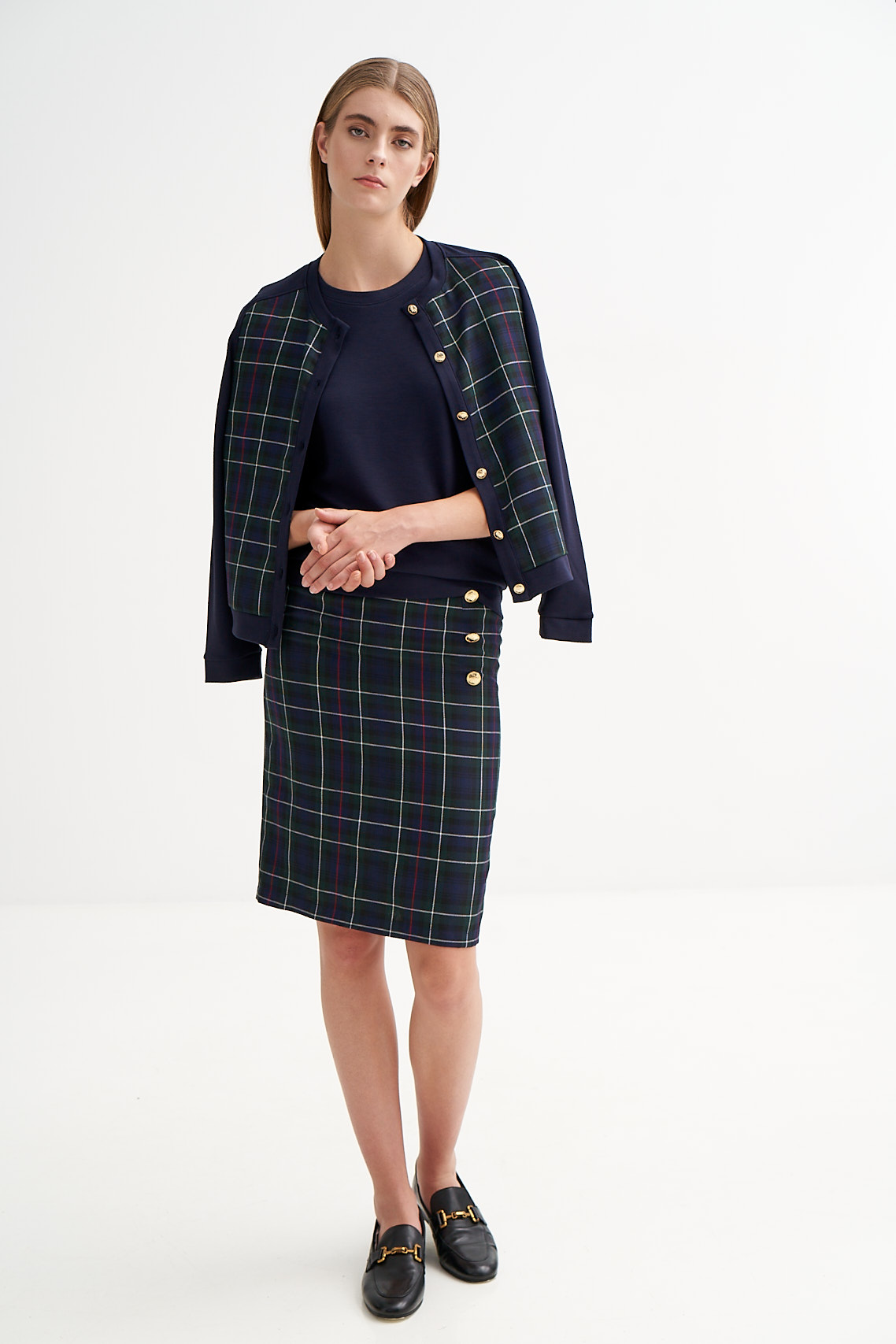 11363 Φούστα καρώ tartan (4)