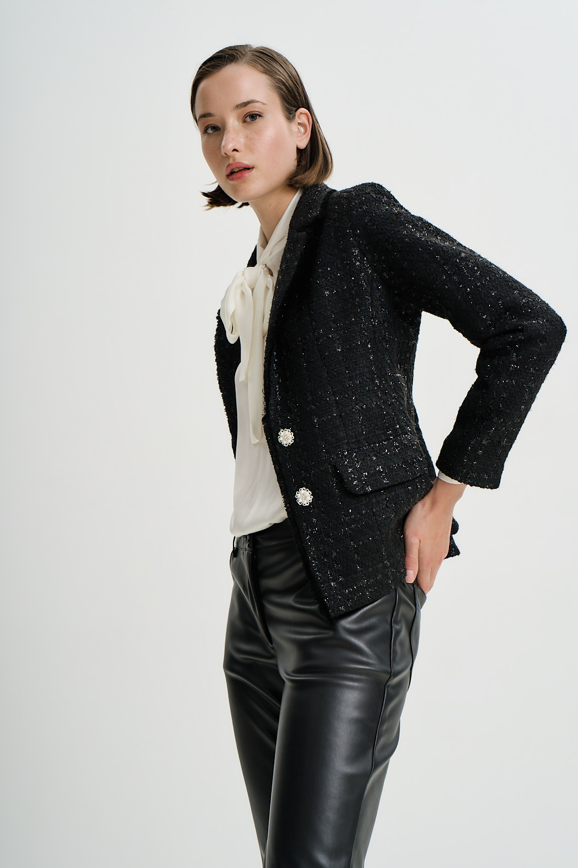 Σακάκι Lurex tweed (1)