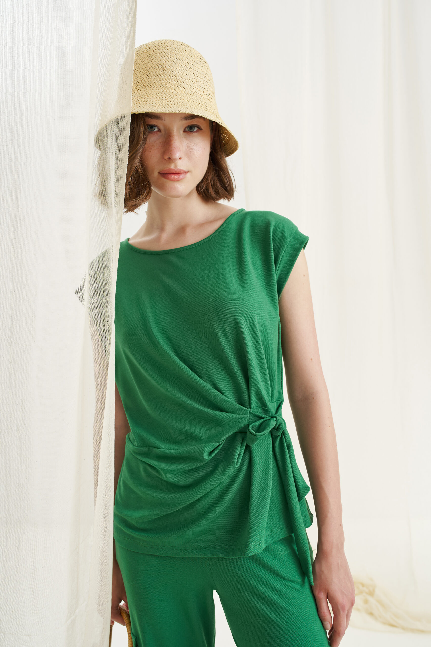 12602 Μπλούζα ζαπονέ με δέσιμο στο πλάι (3)